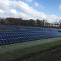 1 MG Solar Field nearing completion.